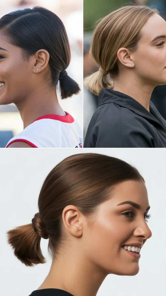 Sleek Low Ponytail