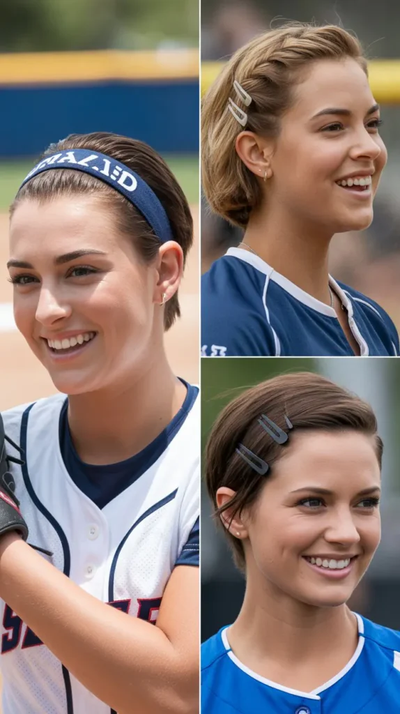  Short Slicked-Back Style