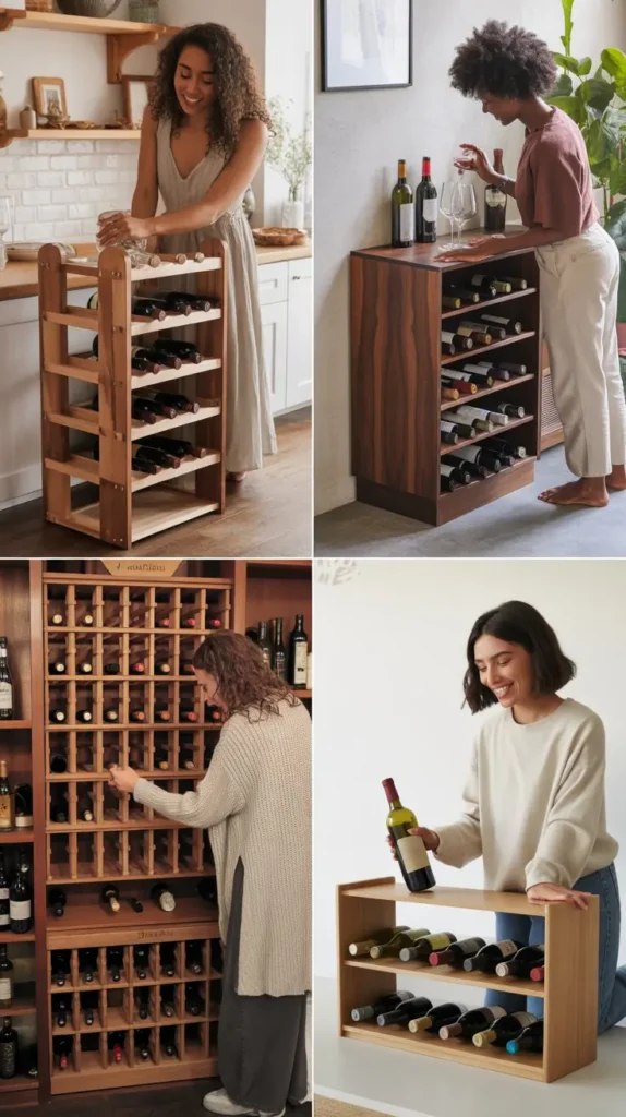 Wooden Wine Racks