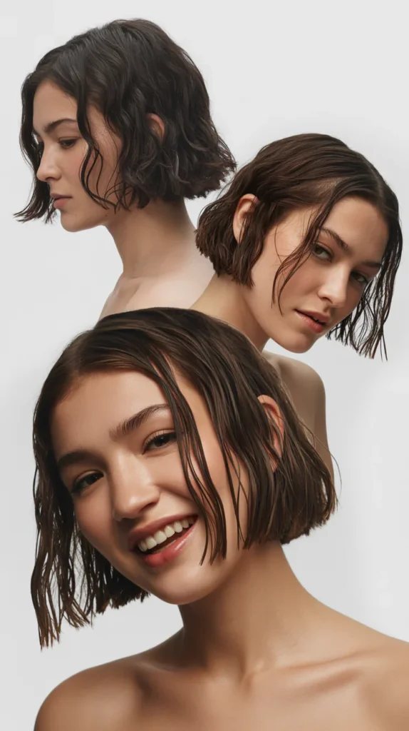 Piece-y Bob with Defined Texture