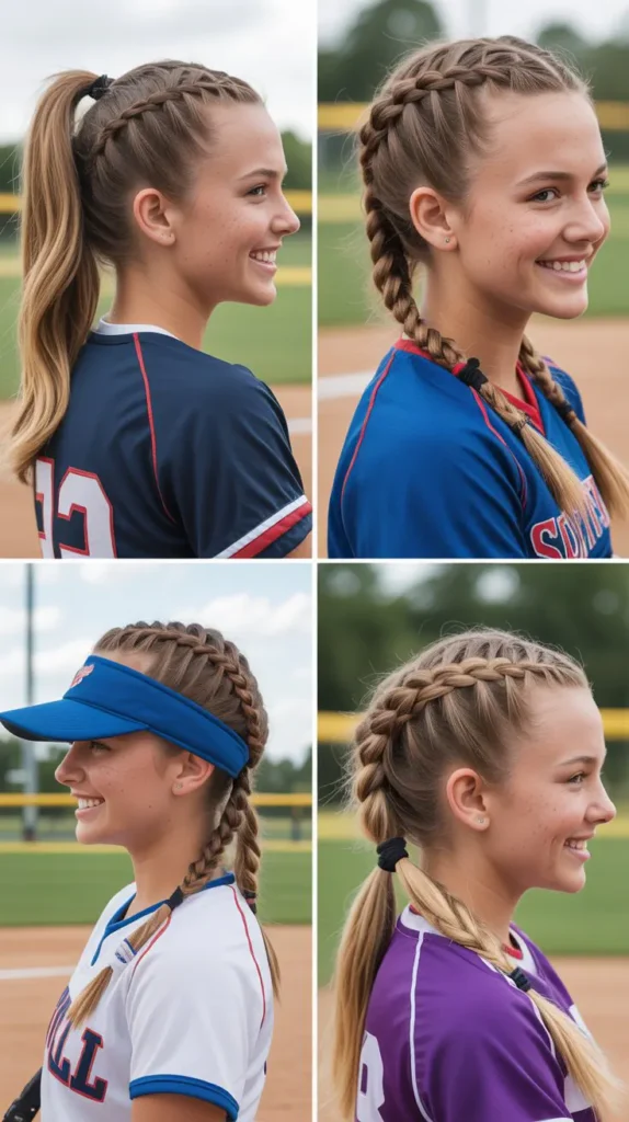 Dutch Braid Ponytail