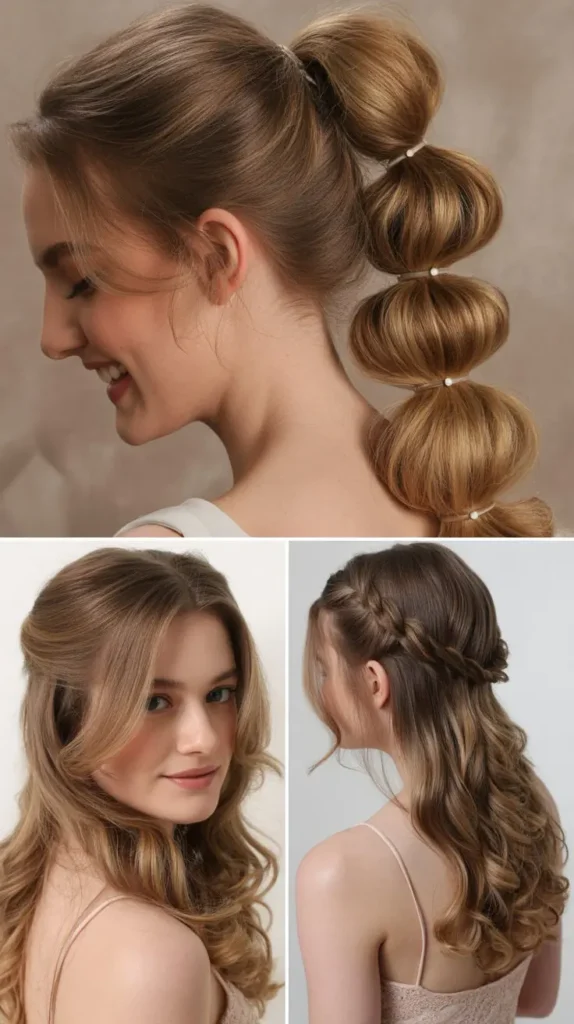Bubble Ponytail