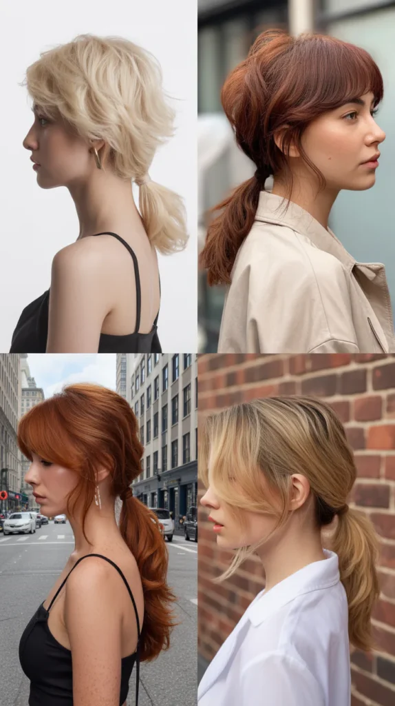  Layered Piecey Ponytail