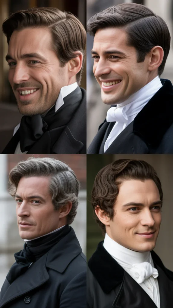 The Anthony Bridgerton Side Part