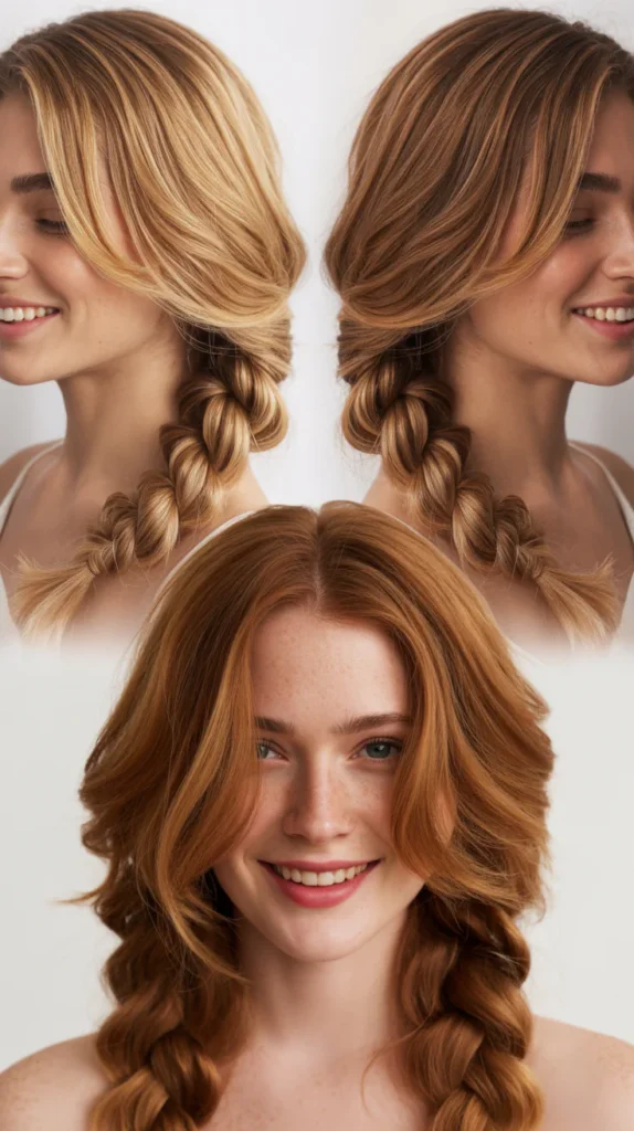 Side-Swept Braid With Volume