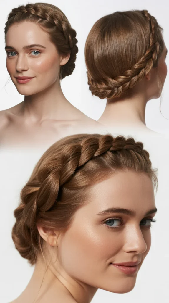  Twisted Rope Braid Updo