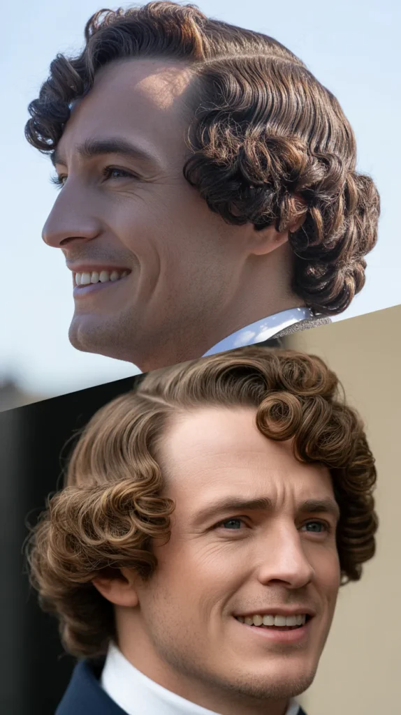 The Curly Side Part