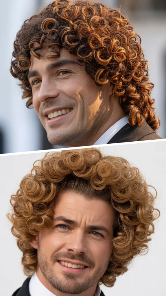 The Voluminous Curly Top