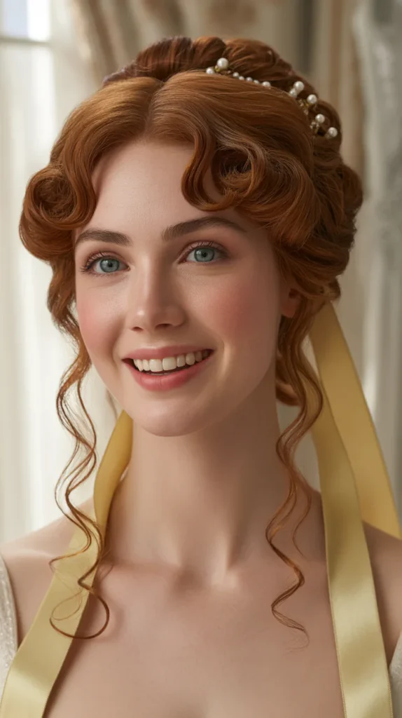 Natural Curls Enhanced with Regency Styling