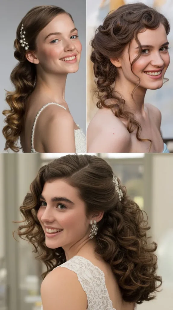Pinned-Back Curls