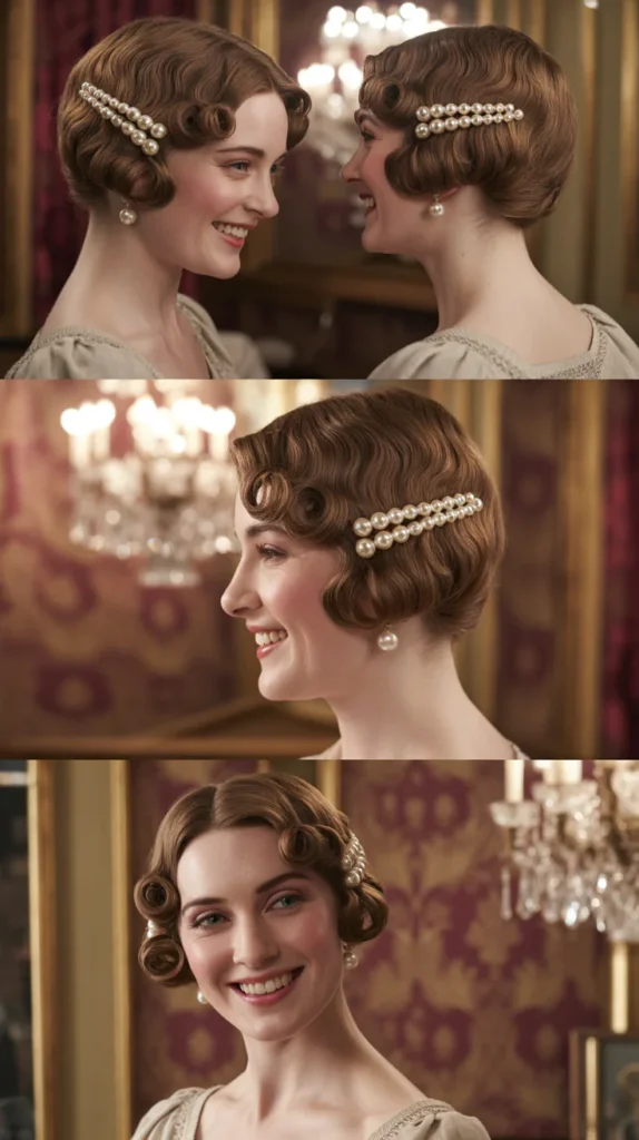 Classic Regency Pin Curls