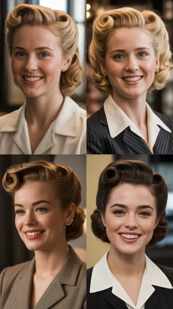  Pin-Up Victory Rolls