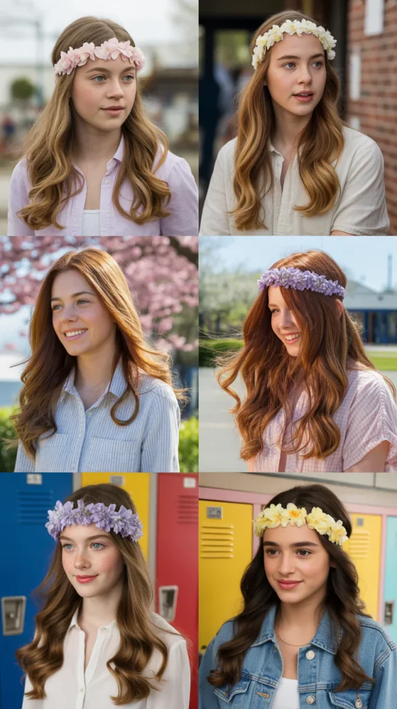 Loose Waves with a Headband