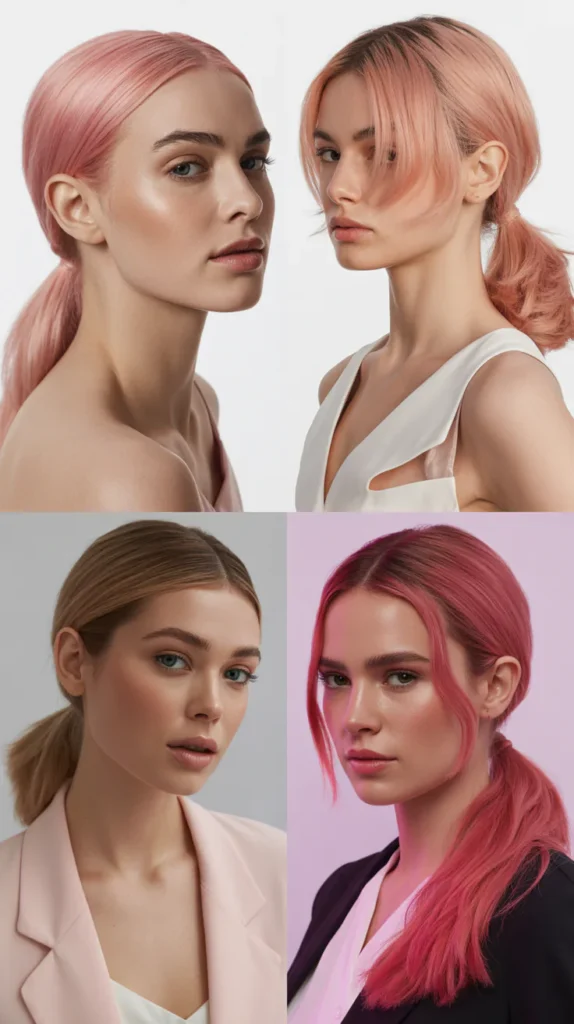 Classic High Pink Ponytail
