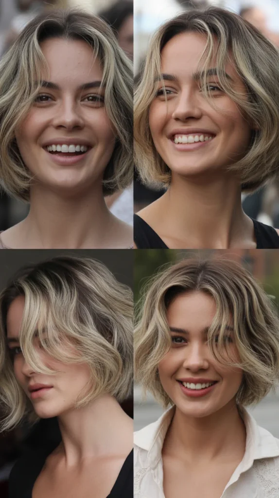 Dirty Bob with Wispy Ends