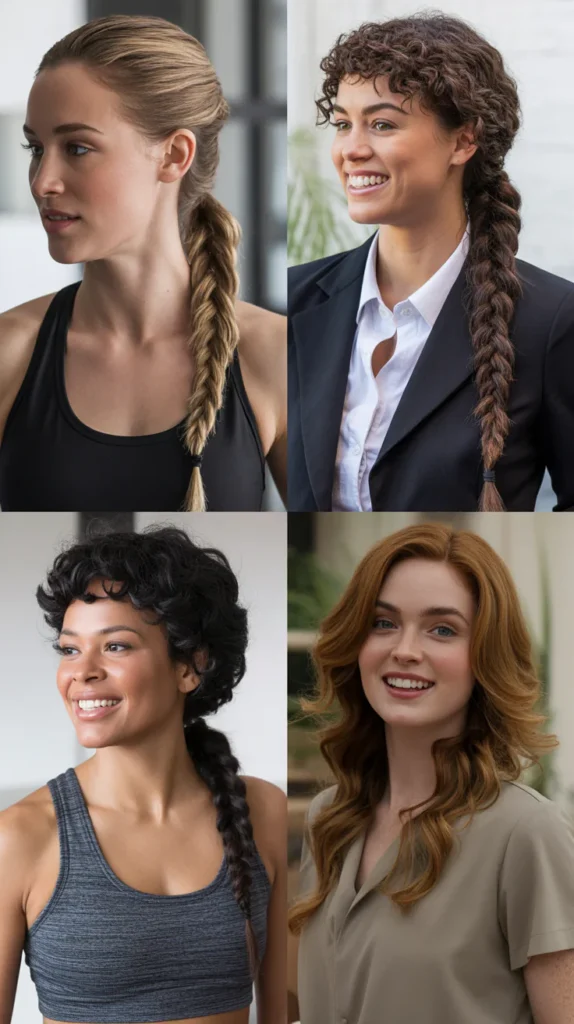 The Dutch Braid Ponytail