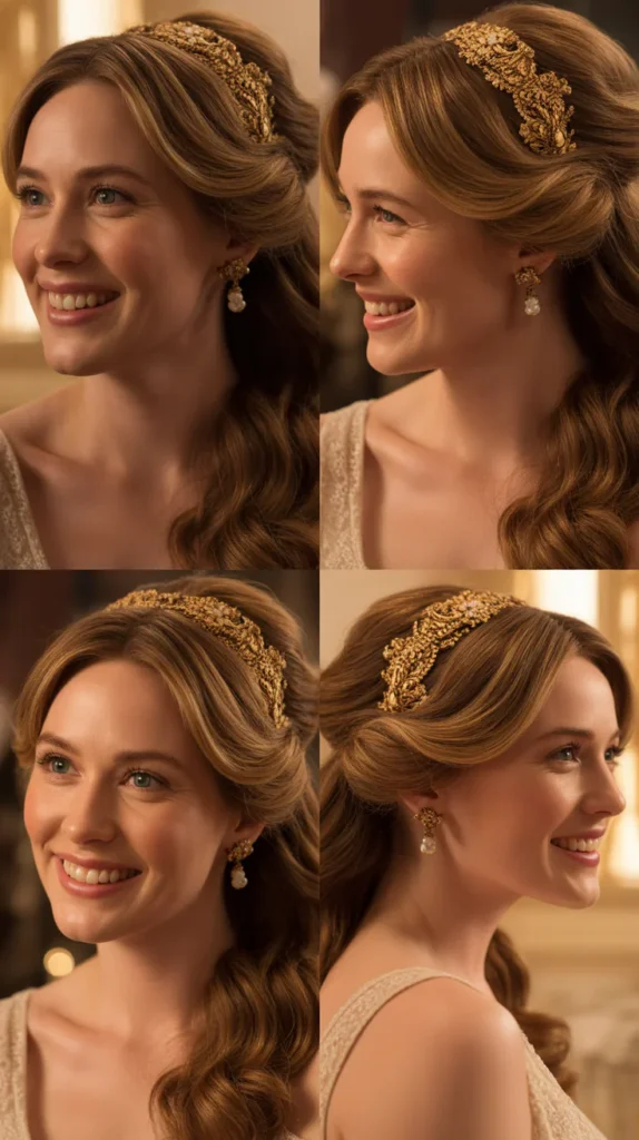 Pinned-Back Waves with a Gold Comb