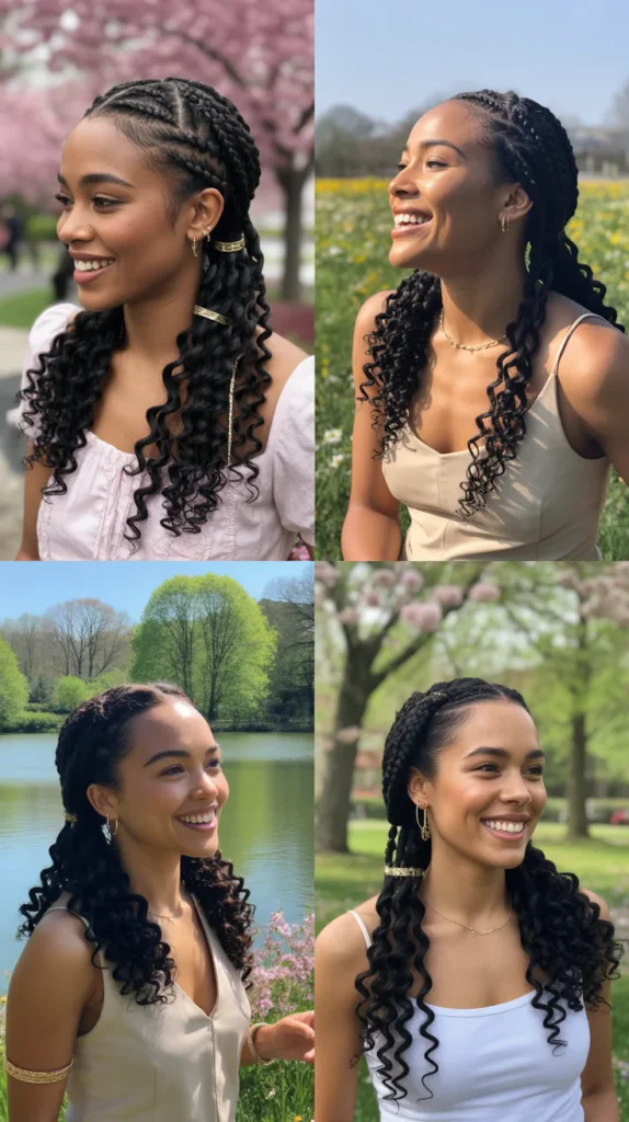  Spring Goddess Braids
