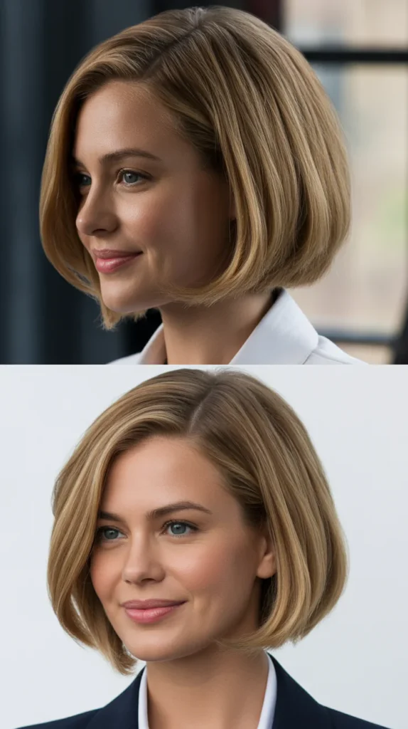Tucked-Under Bob Illusion