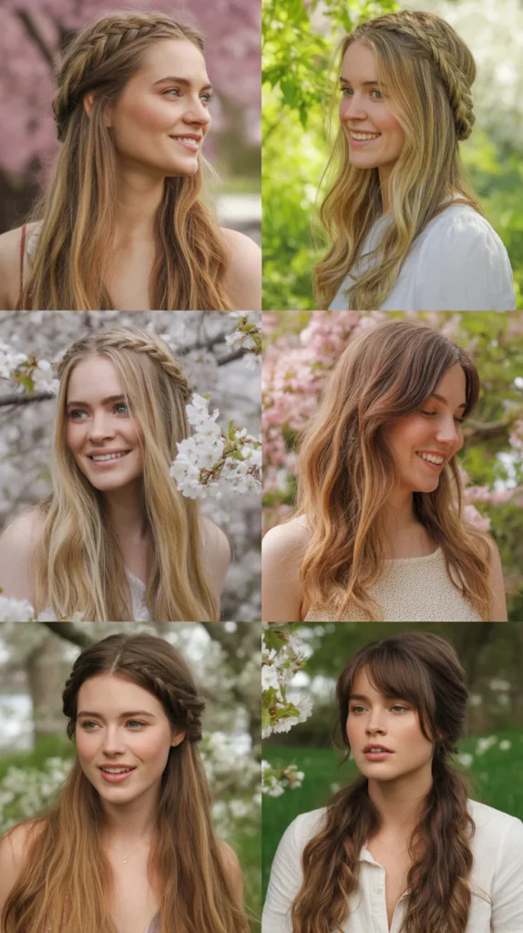 Curtain Bangs with Long Waves