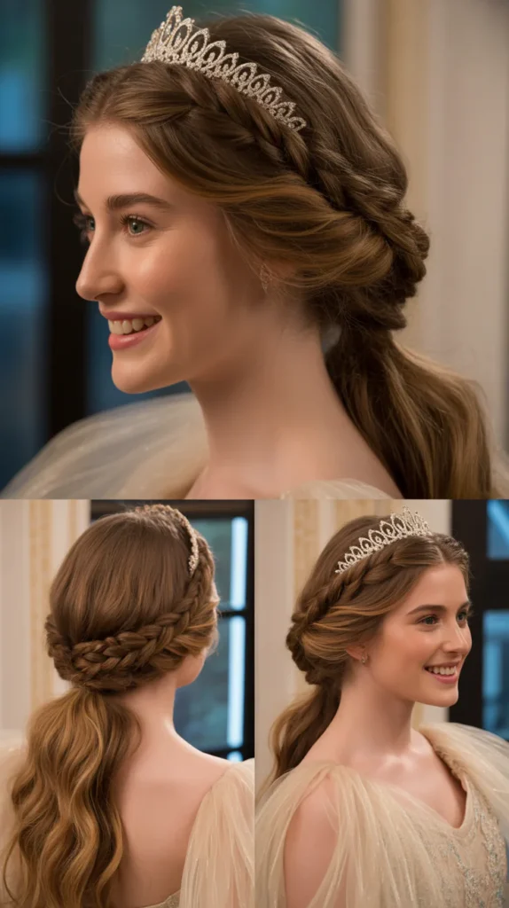 Twisted Crown Ponytail