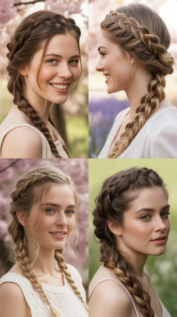 Braided Crown Updo