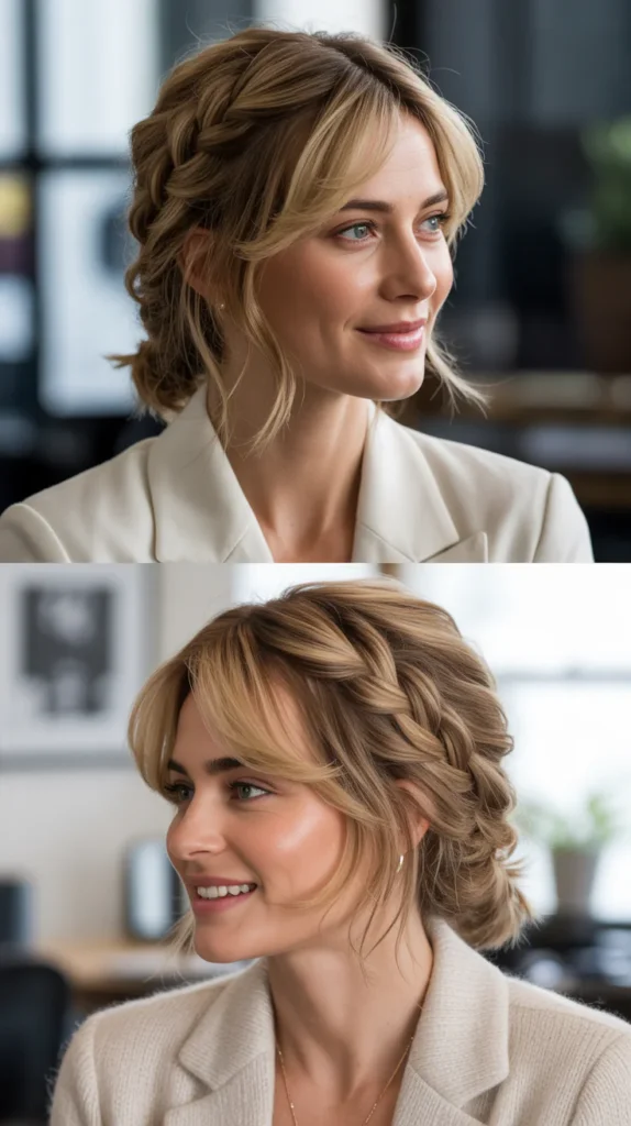 The Messy French Braid