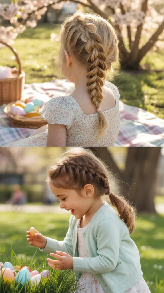 Fishtail Braid Ponytail