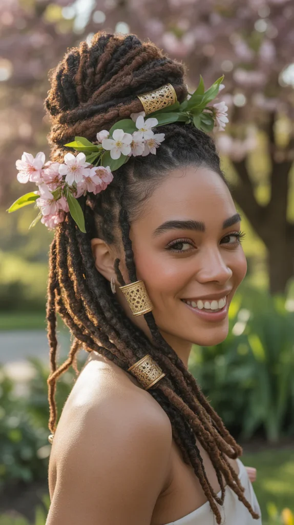  Loc Updo and Styling