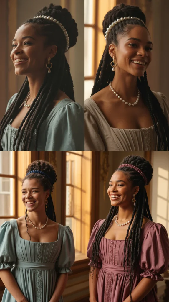  Senegalese Twist Half-Up Style