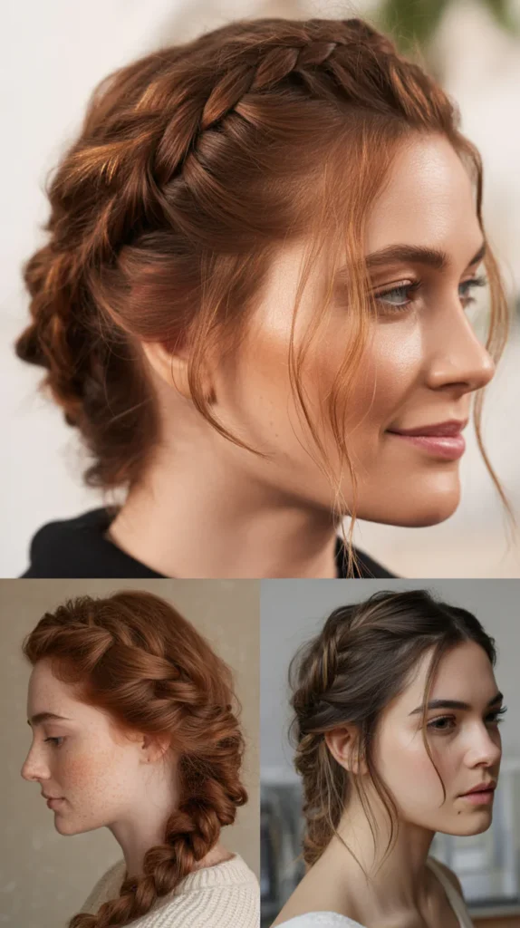 Reverse French Braid