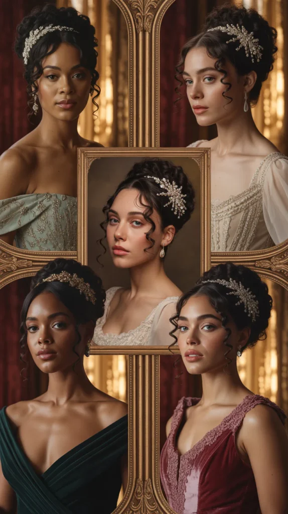 Bun with Cascading Tendrils