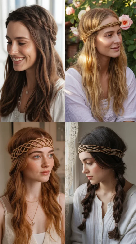 Twisted Headband Braid