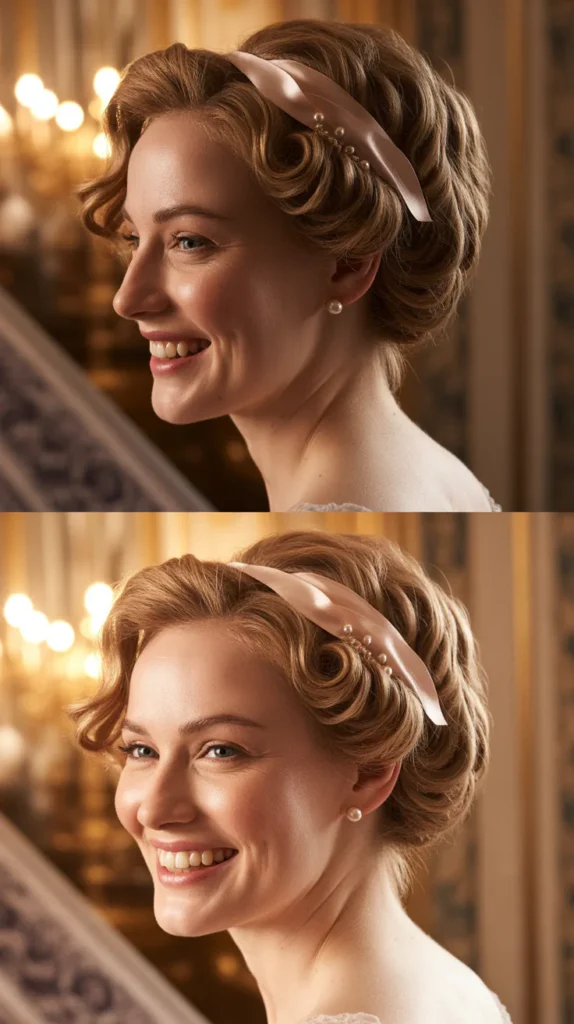 The Daphne-Inspired Upswept Style