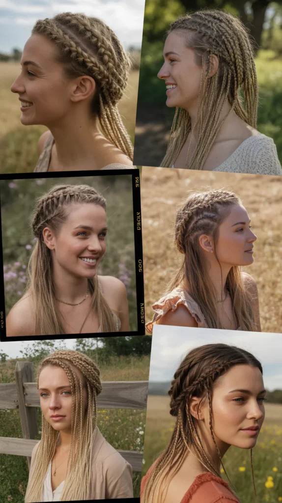  Reverse French Braid