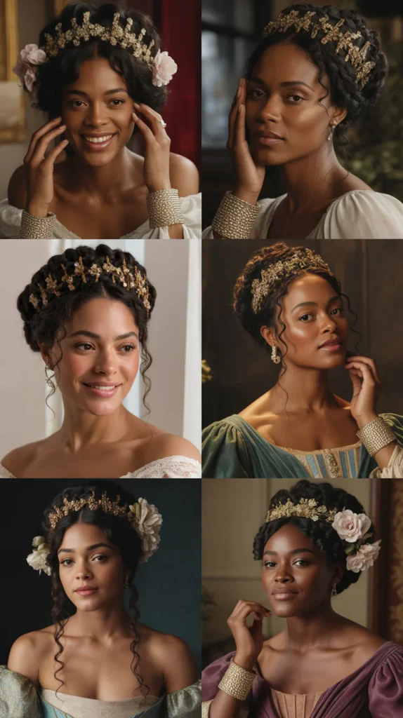 Goddess Braids into a Crown