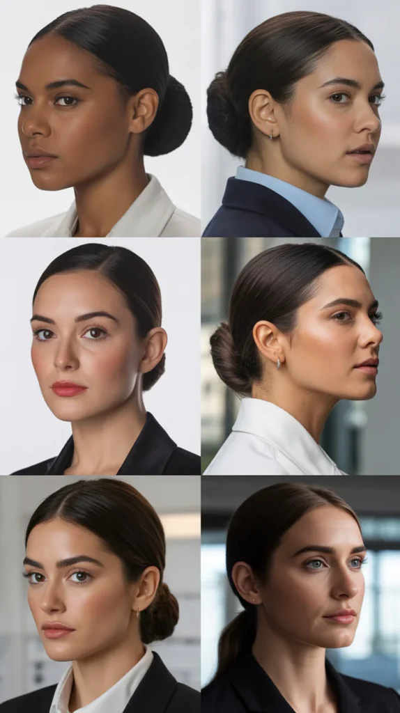  The Slicked-Back Bun