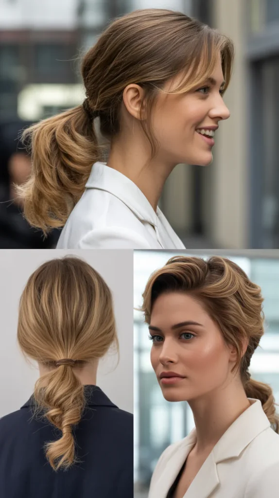 The Stacked Ponytail