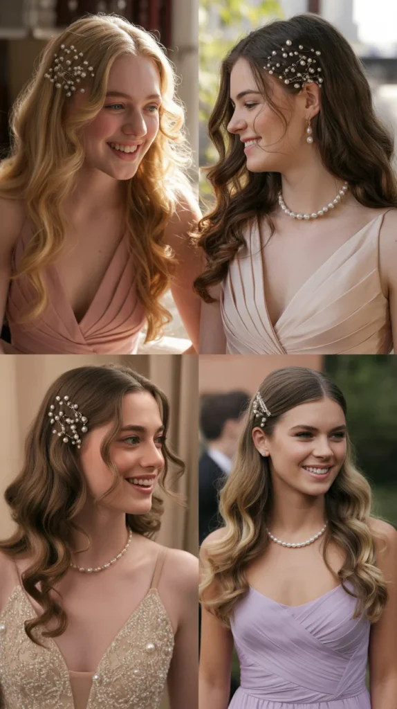 Pearl-Embellished Waves