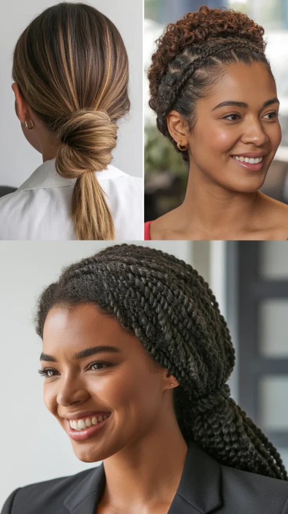 The Half-Up Half-Down Twist