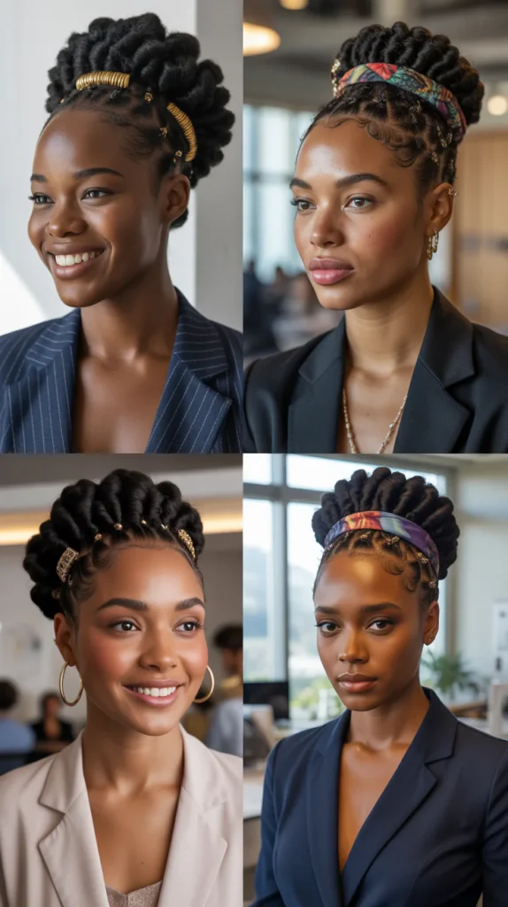 Bantu Knots as a Professional Style