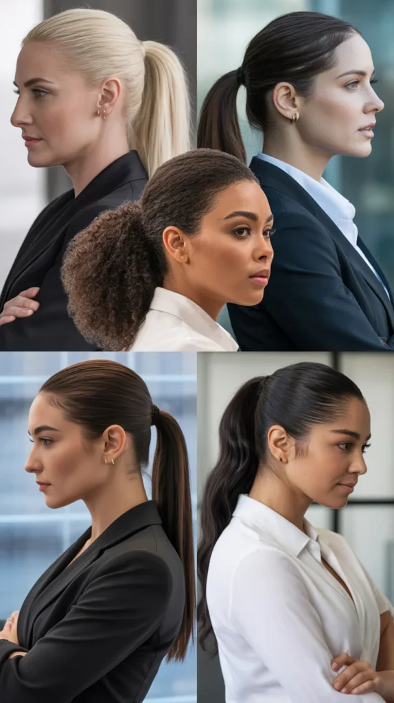 The High Sleek Ponytail