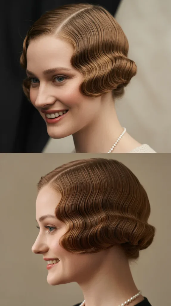 Victorian-Inspired Finger Waves