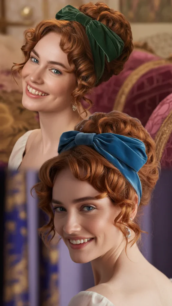 Regency Chignon with Lace Detail