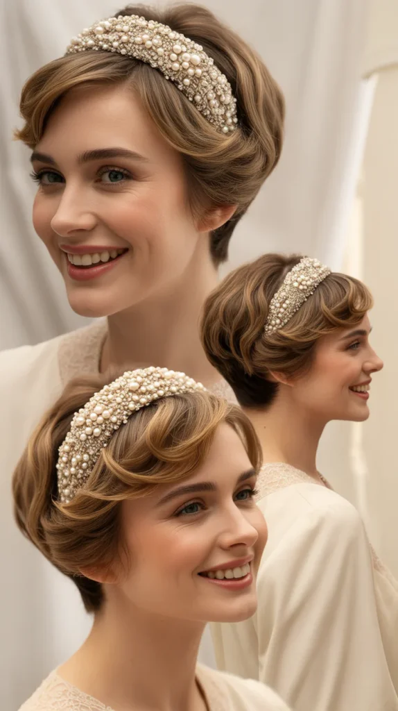 Voluminous Curled Pixie