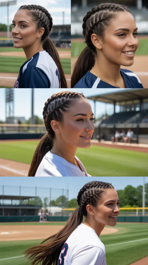 Invisible Braid Ponytail