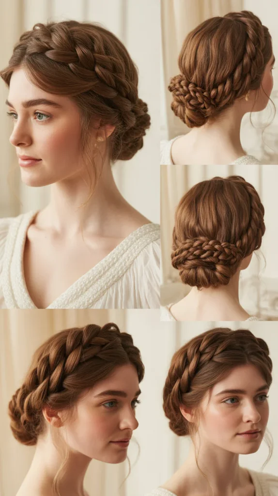 Twisted Rope Braid Updo