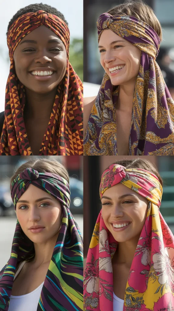 Knotted Headband Turban Style