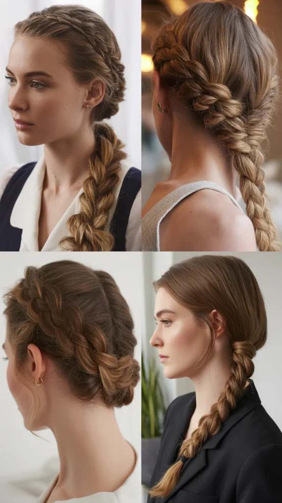 Half-Up Rope Braid