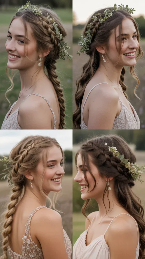 Boho Braided Updo
